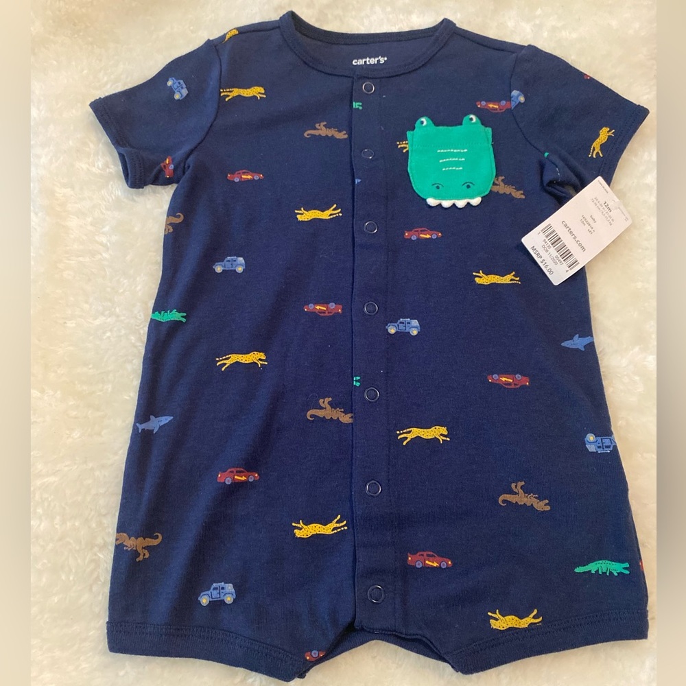 Carters Baby Dino Romper